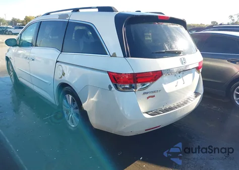 2014 Honda Odyssey Ex-L from USA, damaged, VIN 5FNRL5H68EB090690